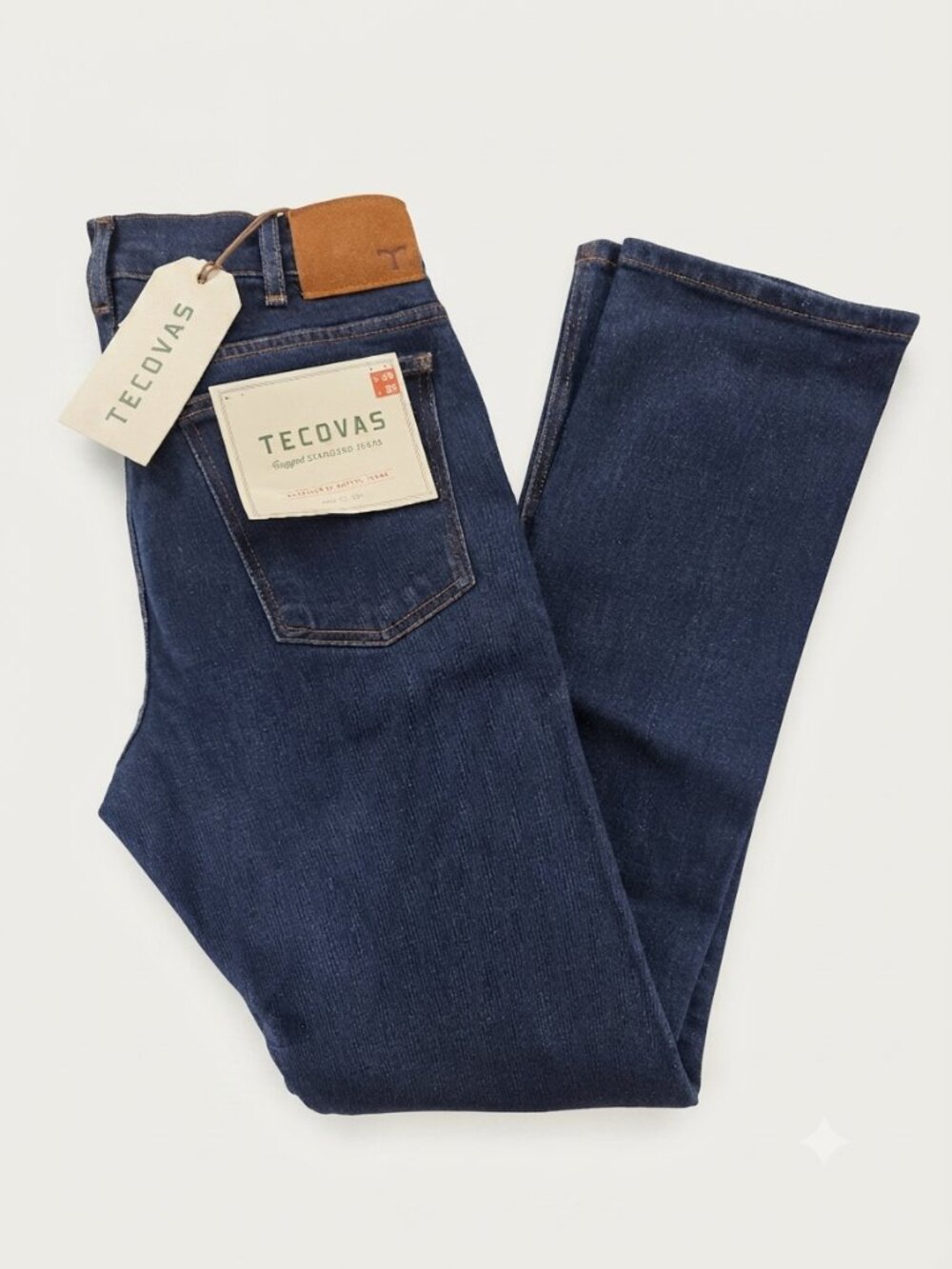 Tecovas Mens Rugged Standard Jeans 30x32 Dark Denim Western Cowboy Rodeo NWT